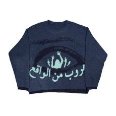 Long Sleeve O Neck Print Sweater GBLH-9882#