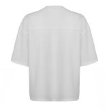 Pre Order: About 7 work days shipping Letter Print Loose V Neck Top YUEM-100108