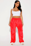 Sport Elastic Waist Loose Velour Pants MUE-8077