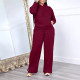 Long Sleeve Sweatshirt Hooded Two Piece Pants Set MK-3208