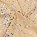 Hot Drill Halter Sleeveless Split Midi Dress NY-3277