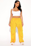 Sport Elastic Waist Loose Velour Pants MUE-8077