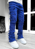 Men's Fashion Straight Brushed Jeans GDMY-CK3001
