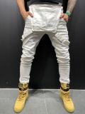 Men's Solid Color Slim Denim Pencil Back Pant GDMY-1928
