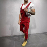 Men's Solid Color Slim Denim Pencil Back Pant GDMY-1928