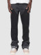 Men's Appliqued Denim Stacked Flare Jean  GDMY-MGD661
