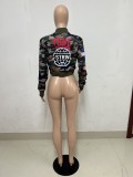Camouflage Print Long Sleeve Jackets YNSF-2657