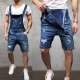 Men's Holes Washed Denim Back Shorts GDMY-919