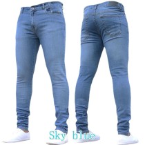 Men's Plus Size Casual Denim Tight Jeans GDMY-1083