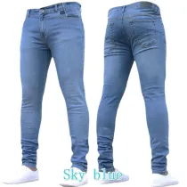 Men's Plus Size Casual Denim Tight Jeans GDMY-1083