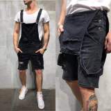 Men's Holes Washed Denim Back Shorts GDMY-919