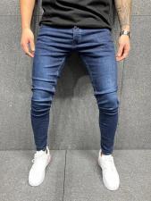 Men's Casual Washed Slim Tight Pencil Jeans GDMY-2050