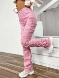 Rubbed Side Stacked Straight Jean GDMY-CK3018