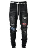 Men's Casual Washed Slim Pencil Jeans GDMY-1991