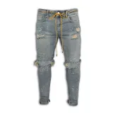 Men's Holes Slim Pencil Jeans GDMY-1973