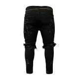 Men's Holes Slim Pencil Jeans GDMY-1973