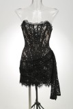 Pre Order: About 7 work days shipping Lace Tight Pleated Mini Dress YUEM-Y100112