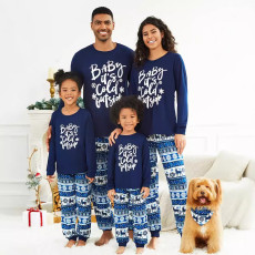 Christmas Printed Pajamas Family Home Parent-Child Set GSGS-0689