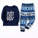 Christmas Printed Pajamas Family Home Parent-Child Set GSGS-0689