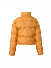 Solid Color Long Sleeve Warm Cotton Jacket Coat SH-S390904