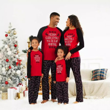 Christmas Long Sleeve Printed Pajamas Parent-Child Set GSGS-0690