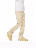 Men's Denim Stacked Micro Straight Leg Jeans GDMY-3036