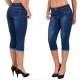 Plus Size Denim Pencil Seven-point Jeans GDMY-KV0196