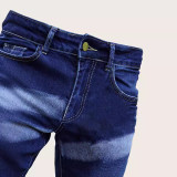 Men's Plus Size Denim Holes Zipper Jeans GDMY-820