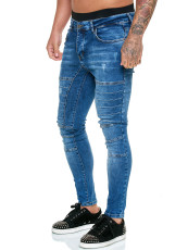 Men's Plus Size Fashion Tight Pencil Jeans GDMY-1977