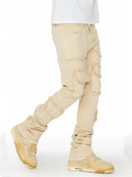 Men's Denim Stacked Micro Straight Leg Jeans GDMY-3036