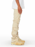 Men's Denim Stacked Micro Straight Leg Jeans GDMY-3036