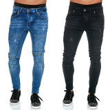 Men's Plus Size Fashion Tight Pencil Jeans GDMY-1977