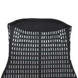 Hot Drill Backless Mini Dress GFYX-7079