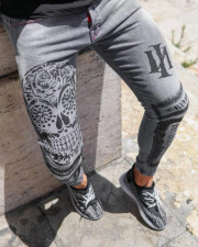 Men's Plus Size Print Tight Pencil Jeans GDMY-2012