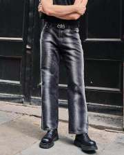 Men's Denim Washed Straight Jeans GDMY-1301