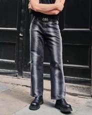 Men's Denim Washed Straight Jeans GDMY-1301
