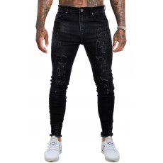 Men's Casual Solid Color Pencil Jeans GDMY-M15