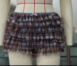 Pre Order: About 7 work days shipping Mesh Ruffles Sexy Shorts YUEM-Y220200