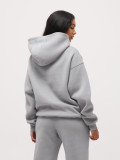 Solid Color Hooded Sweatshirts Two Piece Pants Set MIL-T088 