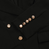 Solid Color Long Sleeve Blazer Coats AIL-AL288