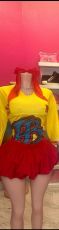 Pre Order: About 7 work days shipping Loose V-neck Print Sports T-shirt YUEM-Y220204