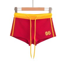 Printed Color Clash Casual Shorts GYSE-24468