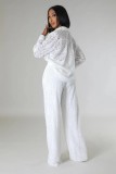 Solid Color Long Sleeve Jumpsuit WSM-A5373