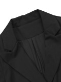 Solid Color Long Sleeve Loose Blazer AIL-AL304
