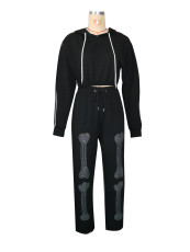 Hooded Sweatshirt Hot Drill Pants Suit SH-S391291