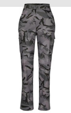 Camouflage Print Slim Straight Pants GYZY-8935
