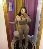 Fashion Zipper Long Sleeve Hooded 2 Piece Pants Set MEM-MZ88604