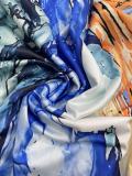 Print One Shoulder Split Maxi Dress QOUY-M6025