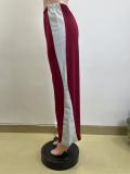 Fashion Patchwork Loose Pants QOUY-M6024