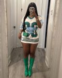 Sport Print Short Sleeve Rugby T-shirt YUEM-220240